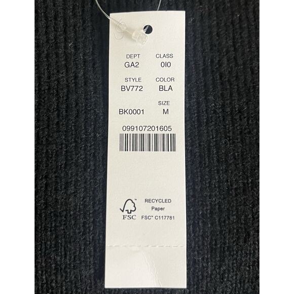 J. Crew Juliette Collarless Open Front Cardigan Sweater Wool Size Medium NEW - Picture 10 of 10